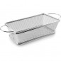  LACOR Rectangular basket with handles made of stainless steel [21 x 11 x 6 cm]