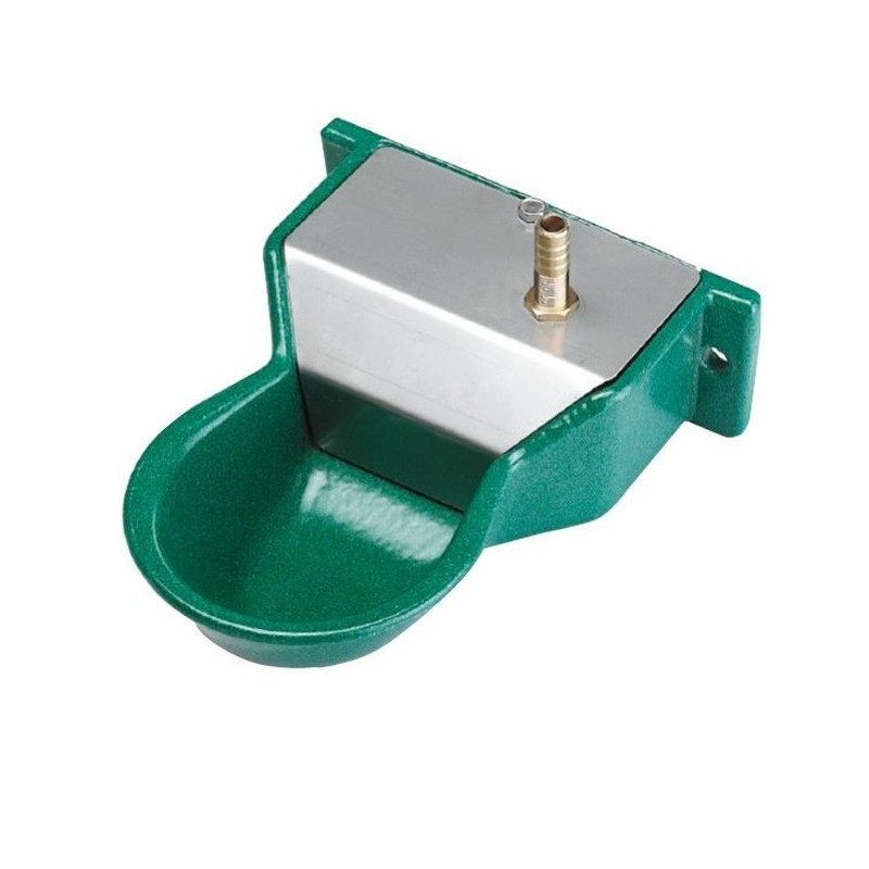 Automatischer Trinknapf aus lackiertem Aluminium für kleine Hunde. Maße: 10 x 18 x 6 cm Automatischer Trinknapf aus lackiertem Aluminium für kleine Hunde. Maße: 10 x 18 x 6 cm
