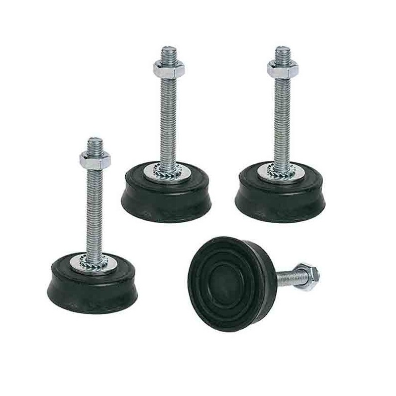 Anti-vibration floor silencers for air conditioning