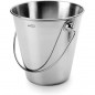 Balde de cozinha em aço inoxidável LACOR [Altura 12 cm]