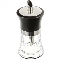 Lacor Transparent Plastic Sugar Bowl - 14 cm