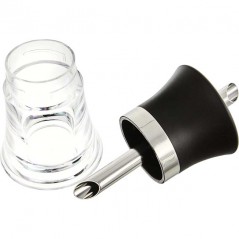  Transparent plastic sugar bowl Lacor - 14 cm