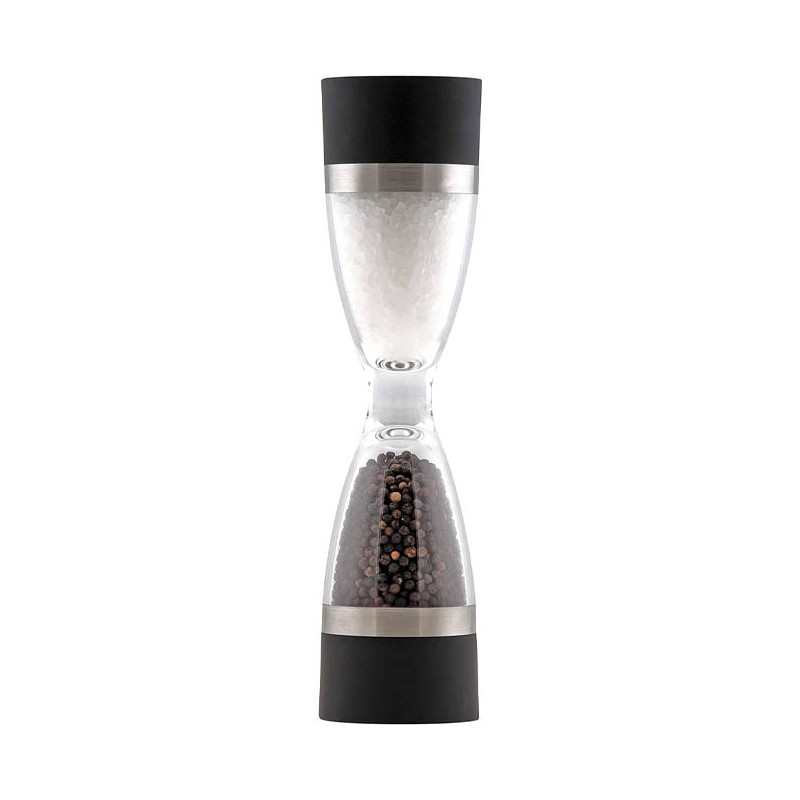 Double acrylic grinder for salt and pepper