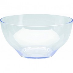 Round acrylic salad bowl - 4 liters