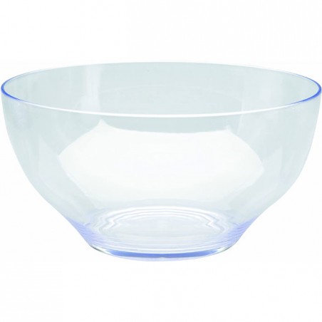 Saladier de fruits rond en acrylique transparent Lacor 4 L pour servir des aliments pour céréales et légumes, desserts