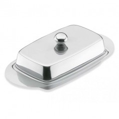 Stainless Steel Butter Dish [11 x 22 cm]
