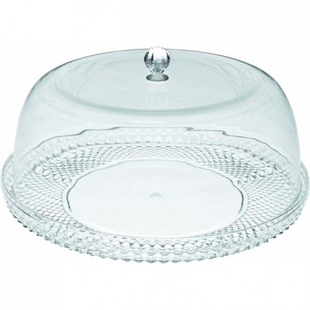 Copriformaggio/torta in acrilico Ø 32 cm