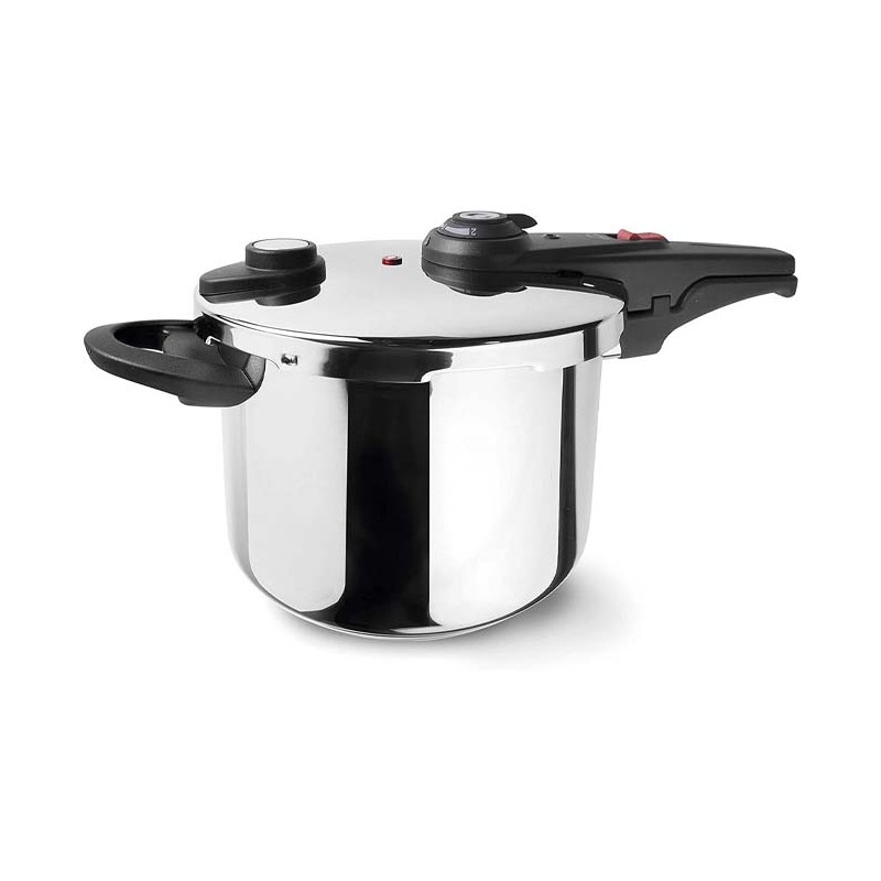 Pentola a pressione in acciaio inossidabile Lacor Master - 4 litri