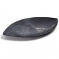  Leaf-shaped melamine platter with Lacor marble-style finish [53 x 33 cm]