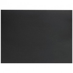 Nappe Rectangulaire - Cuir Anthracite Lacor [45 x 30 cm]