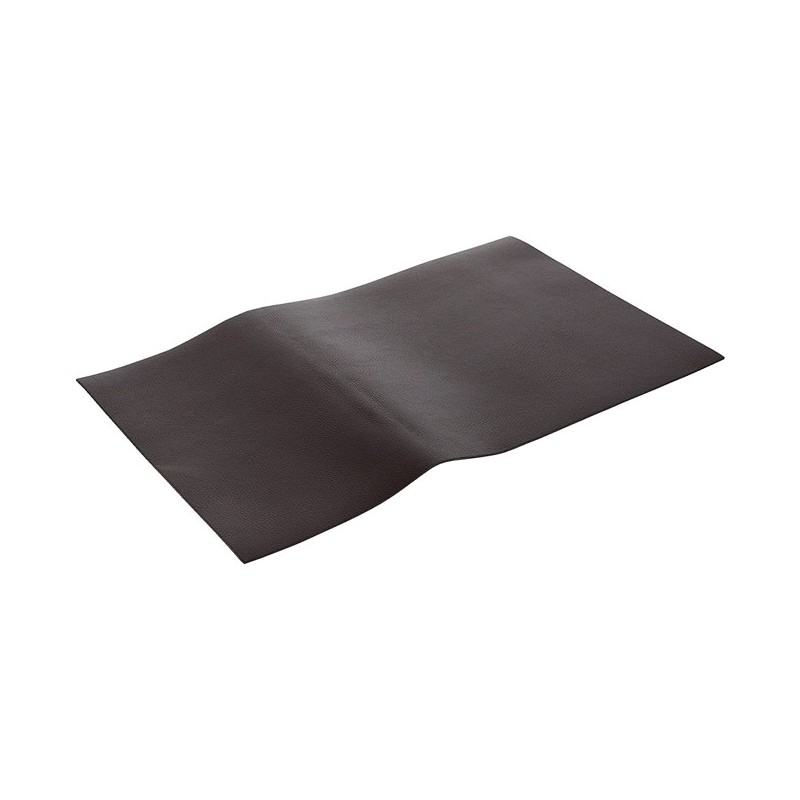 Nappe rectangulaire cuir grainé marron Lacor [45 x 30 cm]