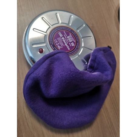 Orbegozo 850W bed warmer. Heat-accumulating refractory element. Includes cover.