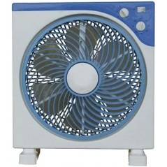 Ventilateur de sol carré oscillant de 30 cm avec minuterie 45 W