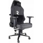 Cadeira gamer profissional dourada. Inclinação de 180º, altura ajustável, apoios de braços 4D, almofada cervical e lombar Cadeira gamer profissional dourada. Inclinação de 180º, altura ajustável, apoios de braços 4D, almofada cervical e lombar