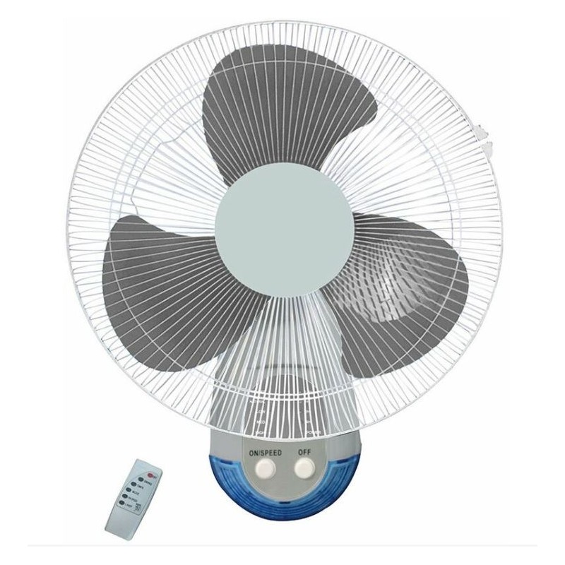 Ventilador de parede 45W com controle remoto, 48x43x30 cm Ventilador de parede 45W com controle remoto, 48x43x30 cm