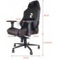 Diamond Professional Gamer Chair. 180º inclination, Adjustable Height, 4D Armrest, Cervical and Lumbar Cushion Diamond Professional Gamer Chair. 180º inclination, Adjustable Height, 4D Armrest, Cervical and Lumbar Cushion