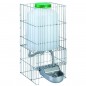 Abreuvoir en Aluminium pour chiens avec réservoir d'eau 8 litres, 23x33x46 cm Abreuvoir en Aluminium pour chiens avec réservoir d'eau 8 litres, 23x33x46 cm