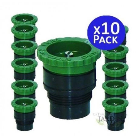 10 x ugello Toro T-VAN8 per diffusori di irrigazione da 2,4 m, ugello con filettatura maschio, angolo regolabile