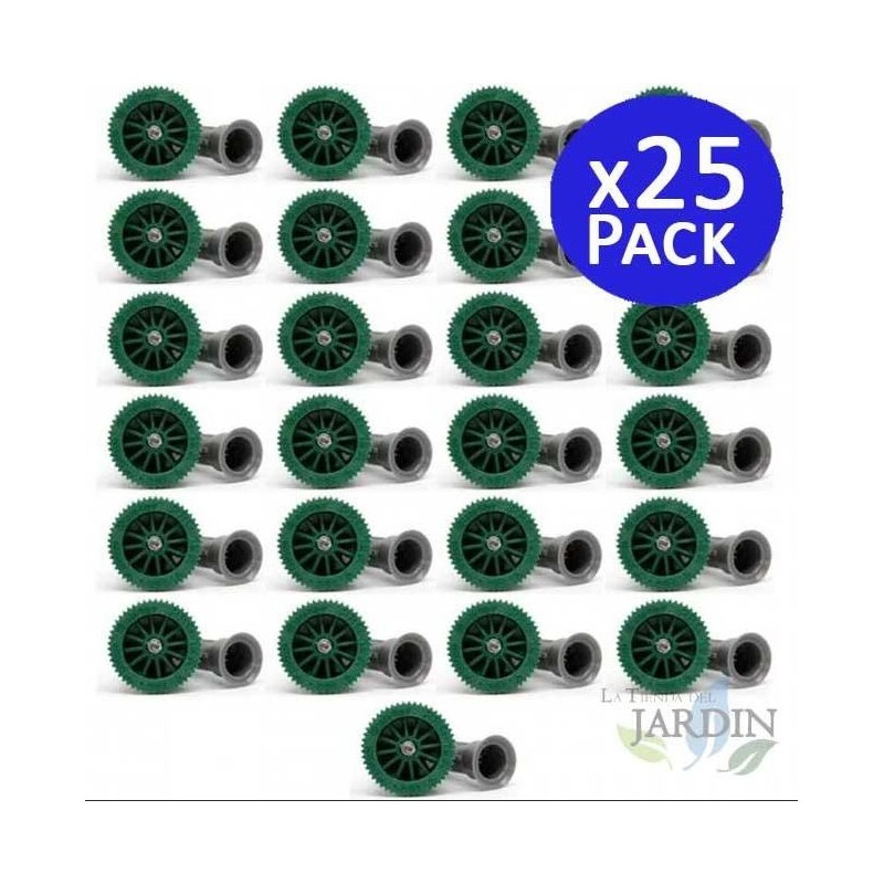 25 x Boquilla ajustable tobera 12A Hunter para difusores de riego