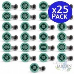 25 x Bicos Ajustáveis 4A Hunter para Difusores de Irrigação