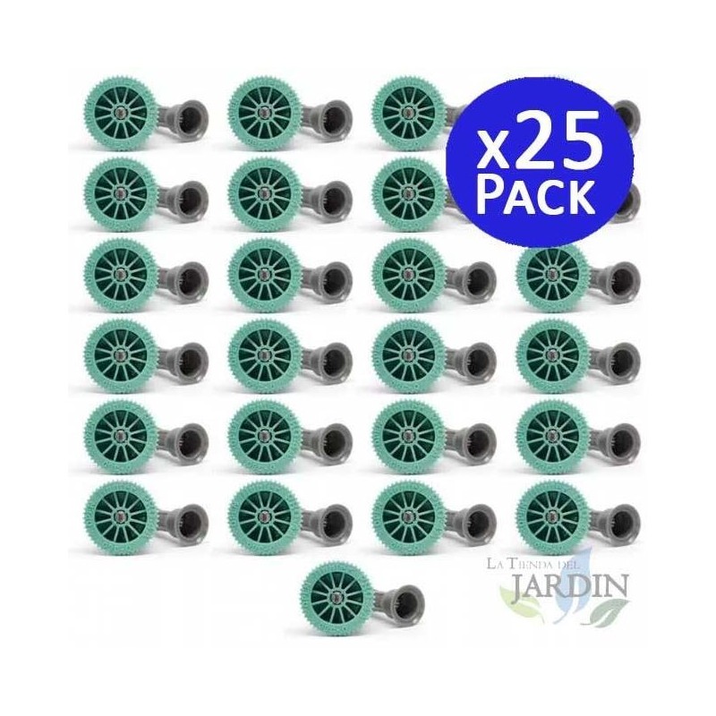 Irrigation Diffuser Nozzles | 25 Hunter 4A Nozzles | 1.2m Adjustable Nozzles for Garden Sprinklers