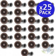 25 x Bicos Ajustáveis 8A Hunter para Difusores de Irrigação