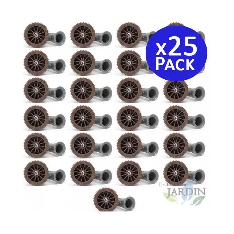 25 x Boquilla ajustable tobera 8A Hunter para difusores de riego