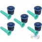 5 x Düsen HE-Van-10 für Rain Bird-Bewässerungssprinkler, hohe Effizienz und Wassereinsparung. 3 m Reichweite, blau