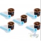 Lot de 5 Buse pour tuyères HE-Van-12 Rain Bird à angle variable. Portée 3,7 m, haute efficacité et économie d'eau, marron Lot de 5 Buse pour tuyères HE-Van-12 Rain Bird à angle variable. Portée 3,7 m, haute efficacité et économie d'eau, marron