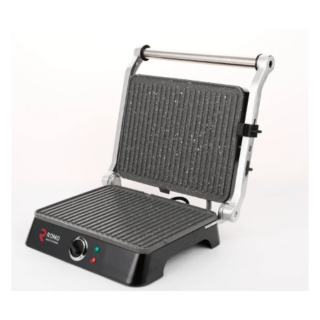  Grill With Stone Coating 2000W, 180º opening, Blunt
