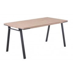 Tavolo da pranzo rettangolare in stile Grazalema 160 x 90 x 76 cm