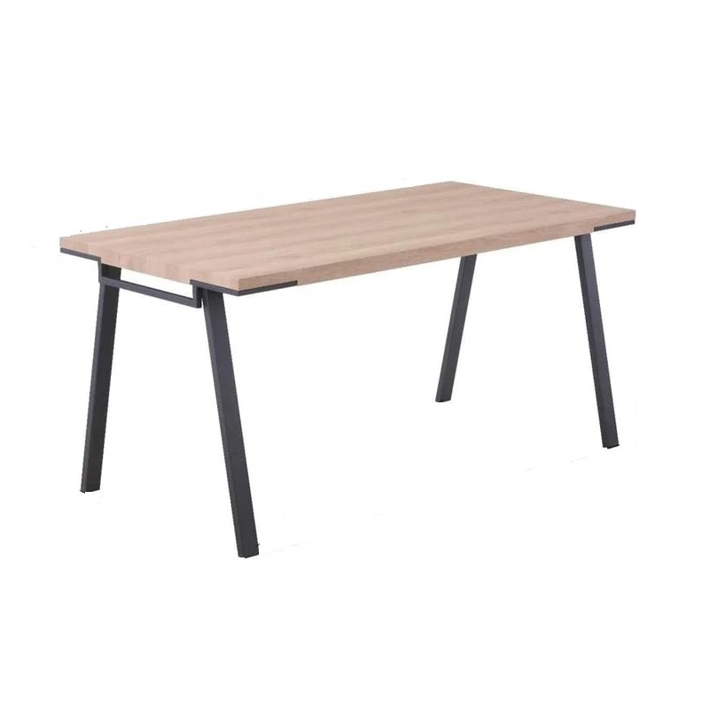 Tavolo da pranzo rettangolare in stile Grazalema 160 x 90 x 76 cm