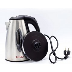 Electric Kettle 1.7 Liters. 2200W. Stainless steel. Quick Boil. Base 360º. Automatic disconnection