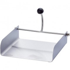  INOX metallic napkin holder [18 x 19 x 5 cm]