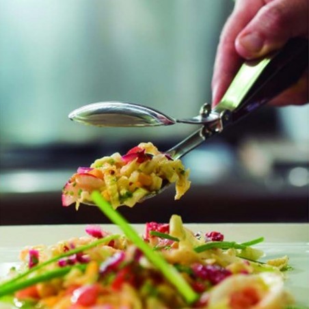 EDELSTAHL Servierklammerlöffel - 24 cm