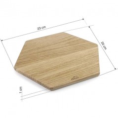 Magnetischer Untersetzer aus Eichenholz