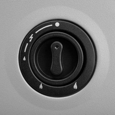 Fornello a gas Orbegozo con tecnologia "Blue Flame". Potenza massima: 4.200 W. HBF90