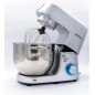 Kneader, blender and meat grinder 1500W. Professional Food Processor 7L, 6 speeds. Gray Kneader, blender and meat grinder 1500W. Professional Food Processor 7L, 6 speeds. Gray