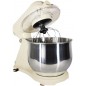 Orbital Mixer Kneter 1800W. Professioneller Food Processor 8L. 6 Geschwindigkeiten. Retro-Vintage-Design. Cremefarben. Orbital Mixer Kneter 1800W. Professioneller Food Processor 8L. 6 Geschwindigkeiten. Retro-Vintage-Design. Cremefarben.