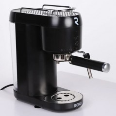 Cafetière expresso 1400W pour café moulu ou monodose. Cuiseur Vapeur Réglable, Réservoir 1L, 1 ou 2 Cafés