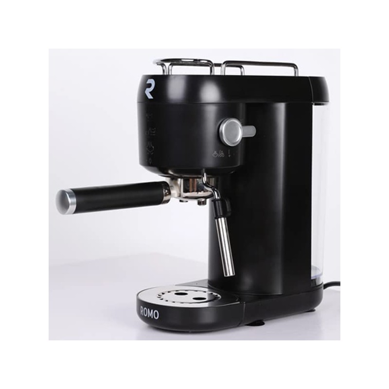 Machine à café Portable 1400W, expresso pour café moulu, cafetière à  Cappuccino silencieuse, réservoir d'eau 240ml - AliExpress