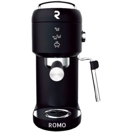 Cafetera Expresso 1400W para Café Molido o Monodosis. Vaporizador Orientable, Depósito 1L, 1 o 2 Cafés