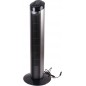 Ventilador de torre 50W con mando a distancia, negro