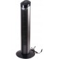 Ventilador de torre de 50 W com controle remoto, preto