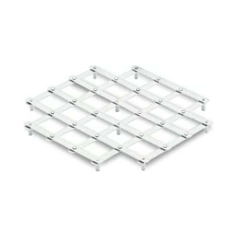 Stainless Steel Extensible Trivet. [23x23cm]