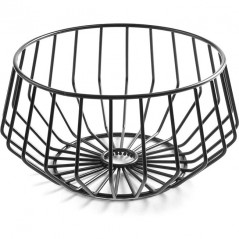 Medium Rod Fruit Bowl, Iron [27 x 13,8 cm]