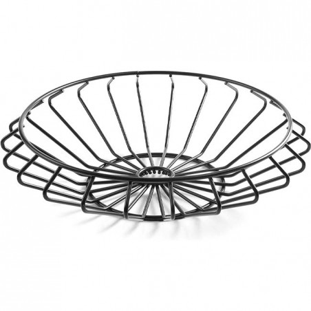 Medium Rod Fruit Bowl, Iron [34 x 9.5 cm]