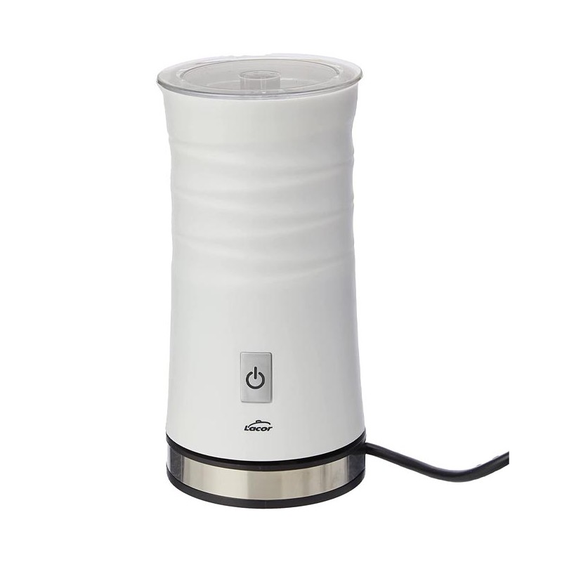 3-in-1 Electric Milk Frother, 500 W - White [Eficiencia energética A++]