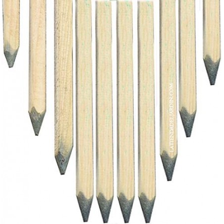 Confezione da 20 pali in legno per tutor 200 cm, diametro 3 cm