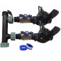 Automatic Garden Irrigation System with 2 zones with Rain Bird HV 1" 9v Solenoid Valve. Use with Battery Operated Controllers Automatic Garden Irrigation System with 2 zones with Rain Bird HV 1" 9v Solenoid Valve. Use with Battery Operated Controllers